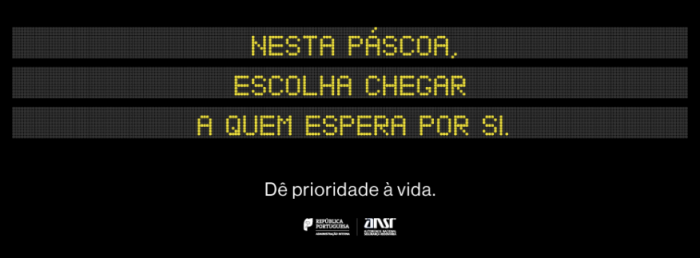 Campanha Nacional de Seguran&ccedil;a Rodovi&aacute;ria - P&aacute;scoa 2026 - ANSR