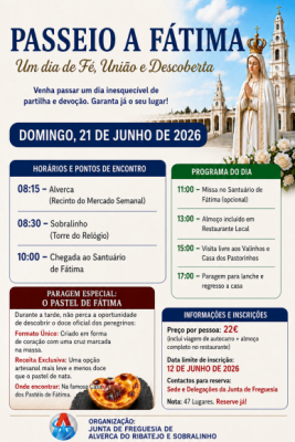 Passeio a F&aacute;tima