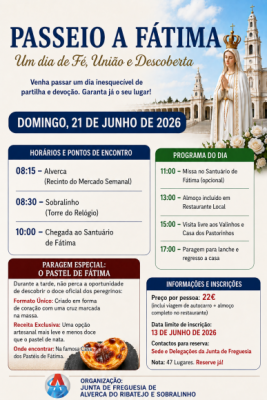 Passeio a F&aacute;tima