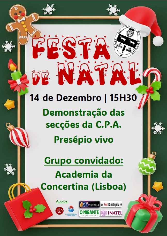 Festa de Natal - Casa do Povo de Arcena